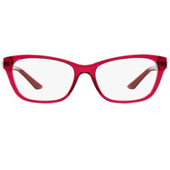 Versace Eyeglasses Red Crystal w/Demo Lens - Picture 2 of 4